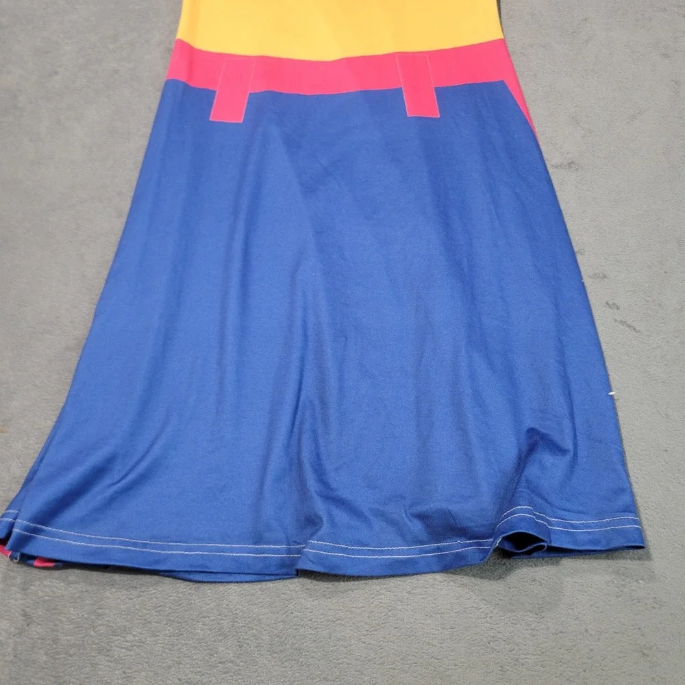 Dress Girls 150 Blue Yellow Rrrrrrumi Graphic Cosplay‎ Flutter Sleeve Kawaii Art